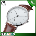 interchangeable dial face watch changeable movement brand your own watches leather band date day stainless steel back timepieces